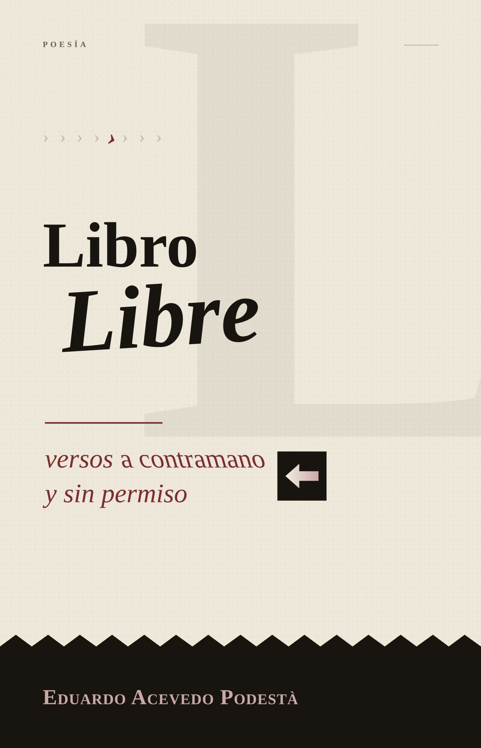 Portada de Libro Libre, de Eduardo Acevedo Podestà